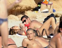 Alessia Fabiani Topless Candid Photos On The Beach 001.jpg