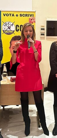 silvia sardone minigonna cosce collant bionda.jpg